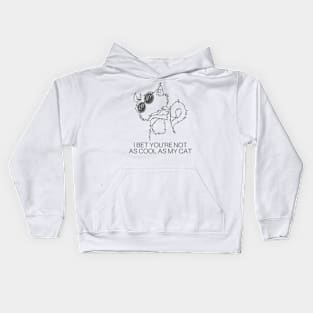 Cool cat Kids Hoodie